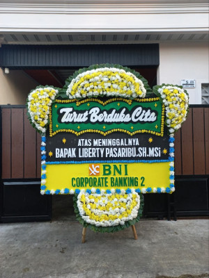 Papan Bunga Duka di Batunadua Julu
