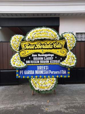 Papan Bunga Duka di Batunadua Julu