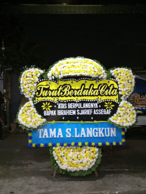 Papan Bunga Duka di Batunadua Julu